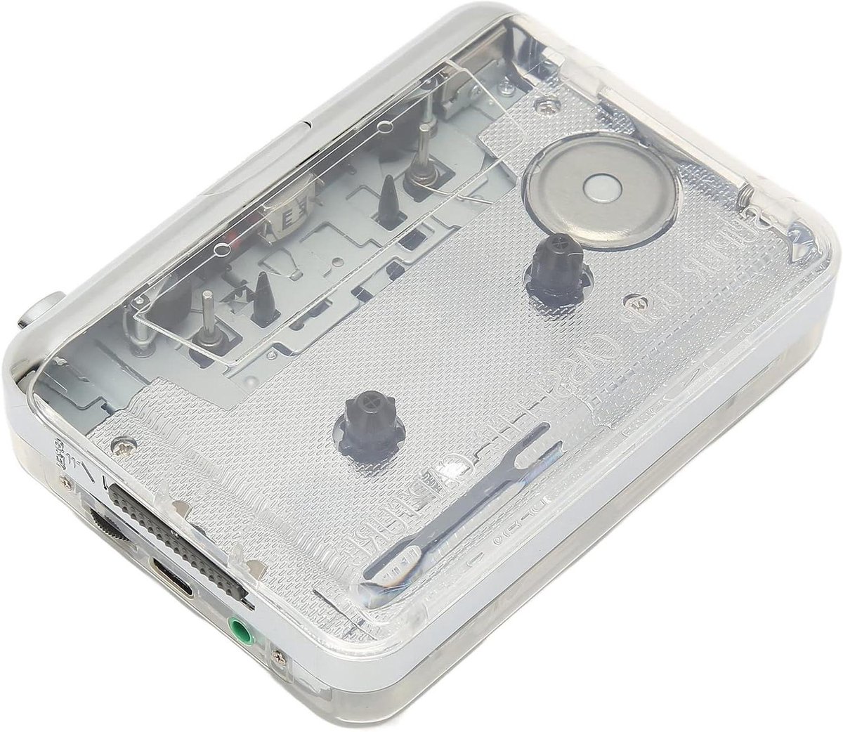 Cassette naar MP3 - Muziek Converter - Oude Muziek Herbeleven - Auto Reverse Functie - 153 x 112 cm - Transparant