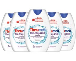 Theramed 2in1 Tandpasta - Non Stop White - Voordeelverpakking 5 x 75 ml