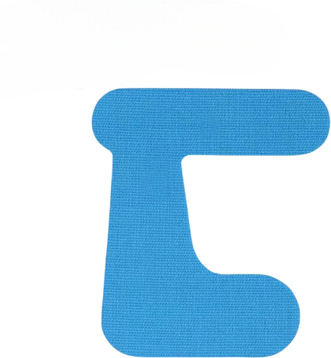 10 Stuks Duim Ondersteuning Tape – Voorgesneden Zelfklevende Kinesiologie Tape voor Duim en Vinger, Sporttape, Vingerbandage en Blessure Ondersteuning voor Sport en Dagelijks Gebruik - Blauw-Rechts