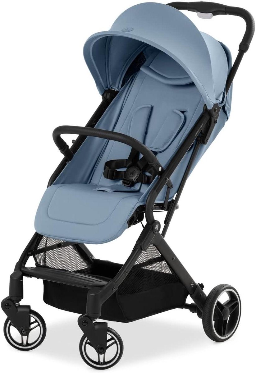 Reisbuggy - Kinderbuggy Compacte buggy - Comfortabel reizen - Lichtgewicht aluminium frame - 72 kg - Blauw