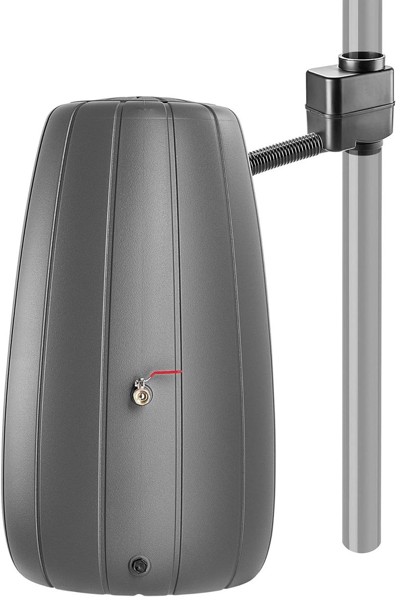 Regenton - Regenwatertank Waterton - Tuin Bewateren - Vorstbestendig - 200 liter - Antraciet