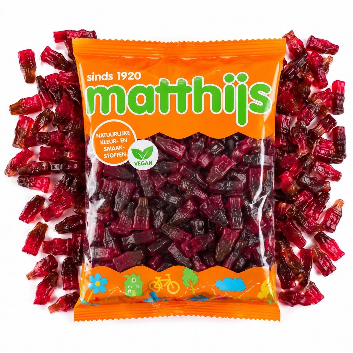 Matthijs Kers Cola Flesjes 1Kg