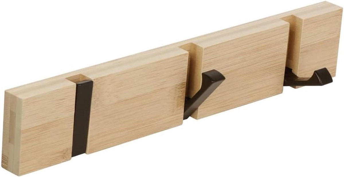 Haken, met 3 Onzichtbare Opvouwbare Haken voor Jassen, Hoeden, Sjaals, Handtassen en Sleutels