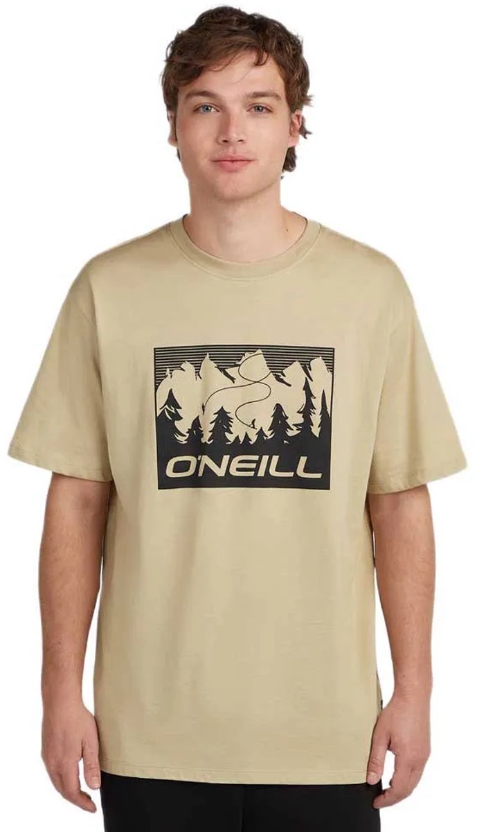O´neill Must-have Front Print T-shirt Met Korte Mouwen M Man Olijf