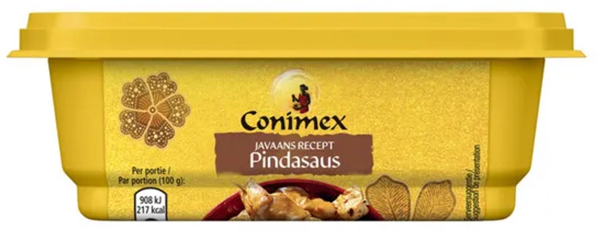 Conimex Javaanse Satésaus Mild – 12 x 292 gram