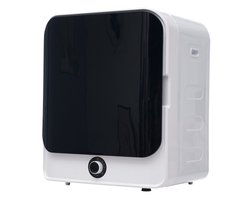 Mini Wasdroger - Afvoerdroger - Wanddroger - 830W - 5 Programma's - Compacte Droger - PTC Verwarming - 4,5kg - Oververhittingsbeveiliging - Kleine Ruimtes - 49,5x43,5x59,5cm - Zwart