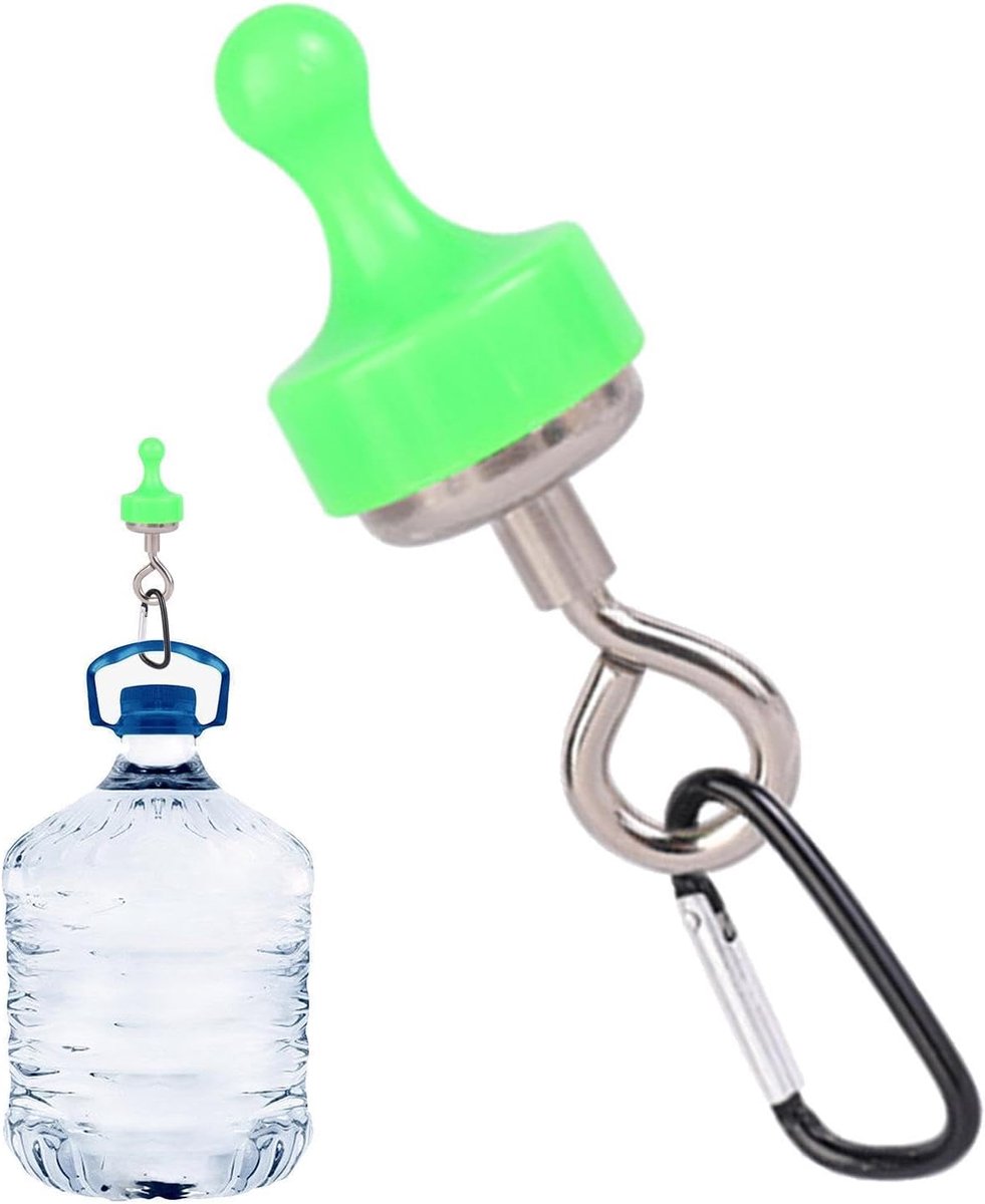 sterke magneethaken, robuuste sterke hanger met karabijnhaak, campingkledinghanger, voor schip, camper, reizen, keuken, badkamer, outdoor grill, deur, koelkast, plafond, kast, kledingkast