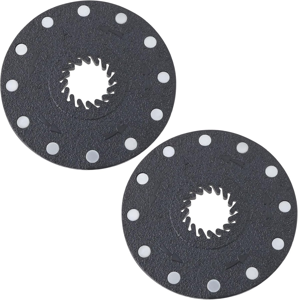 2 stuks elektrische fietspedaal sensorschijf 12 diameter magnetisch 65 mm opening 15 mm magneetsensor compatibel met groen 7.7 ZT20R Z801 Z802
