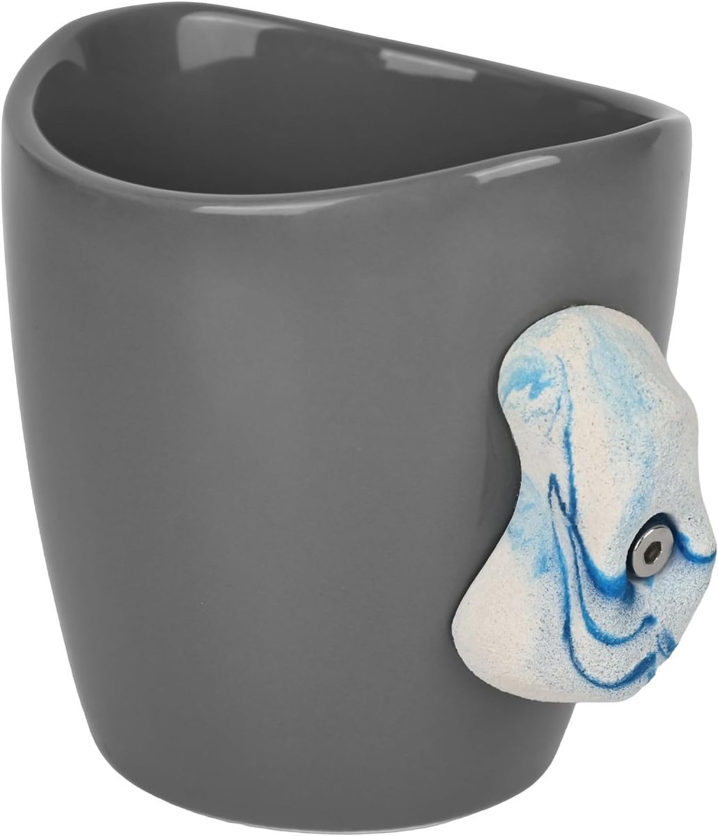 520 ml boulderen mok, mok met klimgreep, pinch hold mok, cadeaus voor klimmers en outdoorfan