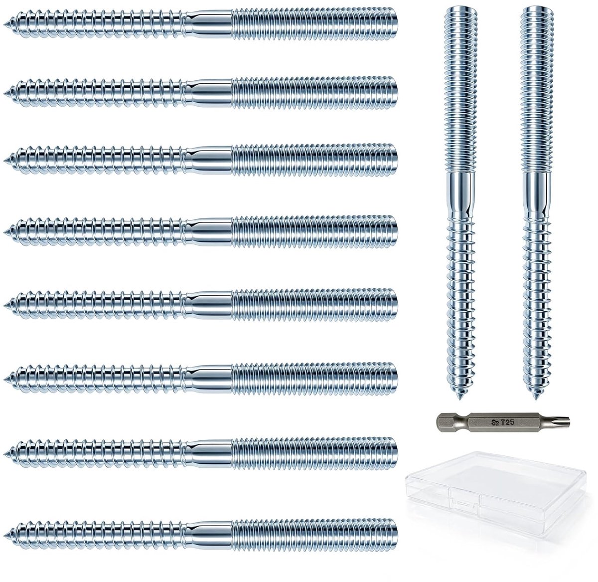 (M10 x 120 mm, 10 stuks)