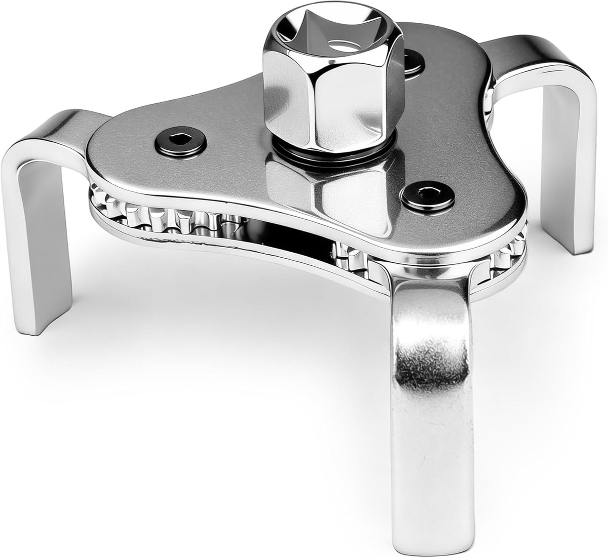 Oliefiltersleutel, verstelbaar met 3 klauwen voor oliefilter, diameter van 55 mm tot 108 mm
