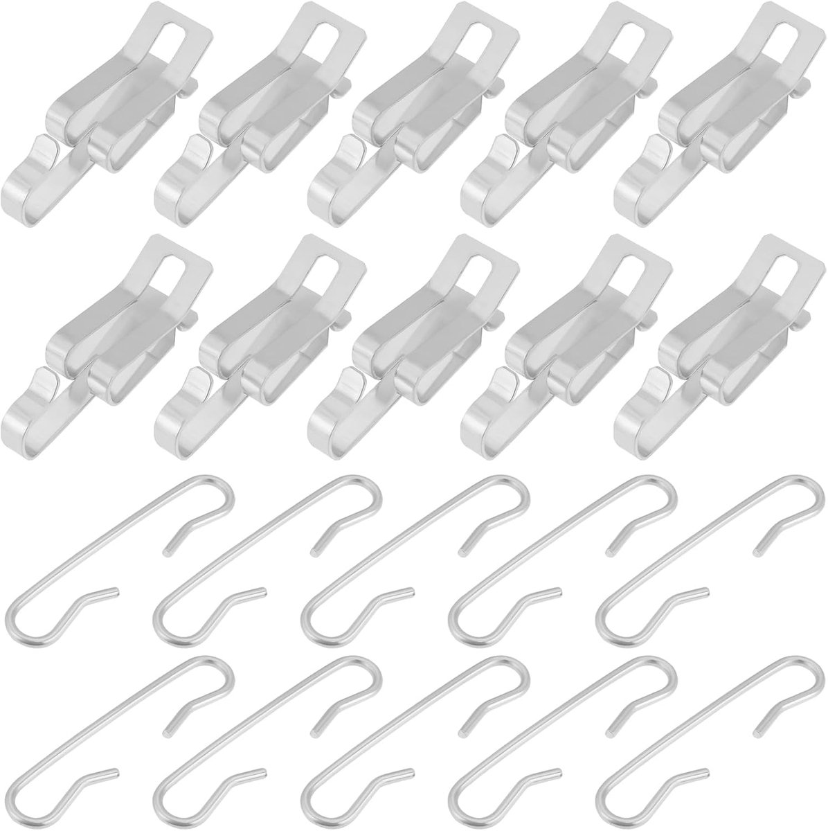 90 stuks De Icing Dak Clips Spacers Kit Warmte Kabel Clips voor Opknoping Buitenverlichting, 44x13x12.6mm, 47x10mm