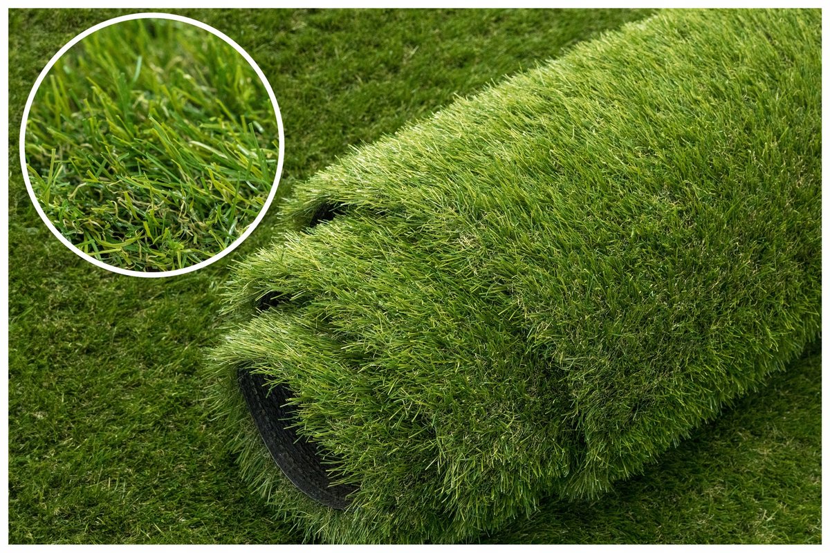 Kunstgras Laguna 37mm Groen - 3m Breed - Op Rol - Per M2