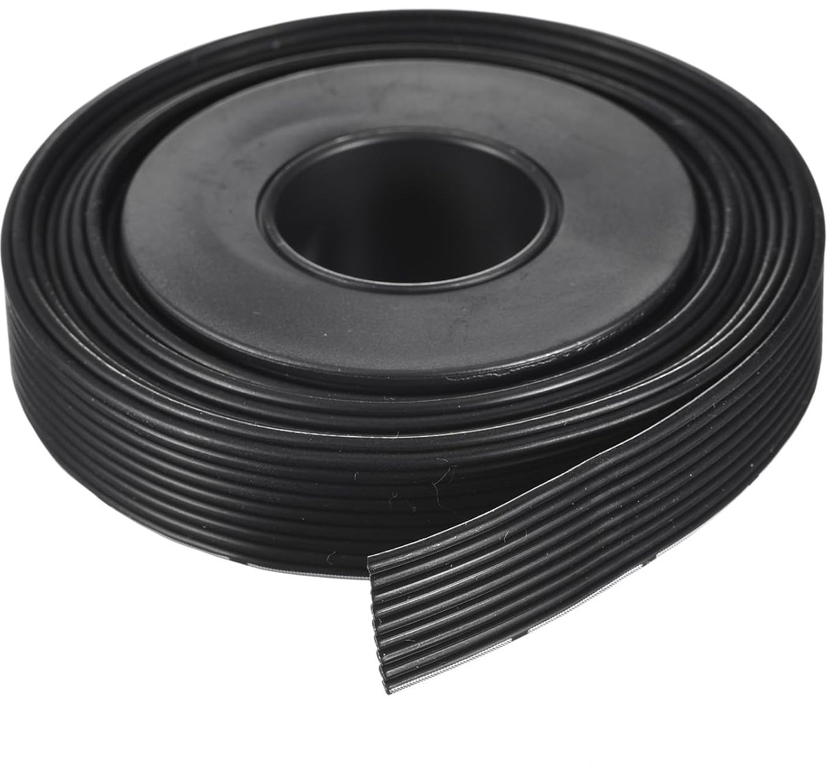 24AWG siliconen platte bandkabel, 9-polig, 24 gauge, platte kabel, flexibele siliconendraad, 3 m, zwart, vertind koperdraad voor modelvliegtuigen, modelauto's, elektrische apparaten
