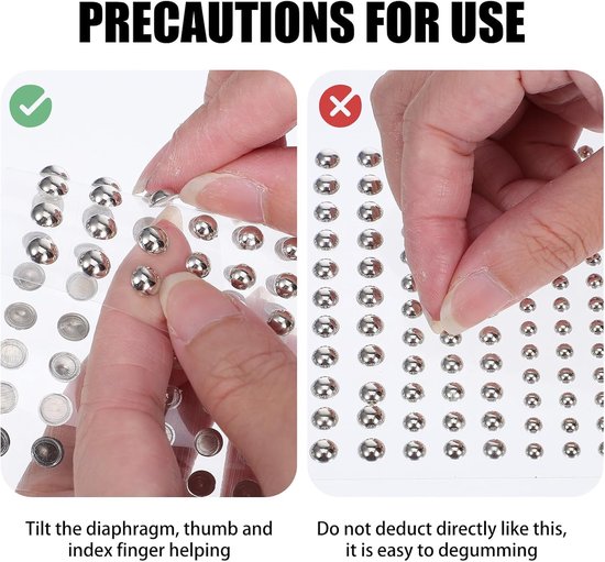 660 stuks lippiercings, nep-neusstekers, zelfklevende wenkbrauwstekers, neuspiercings, lippiercings en gezichtssieraden, inclusief pincet voor doe-het-zelf piercingsieraden voor dames en heren — afbeelding 2