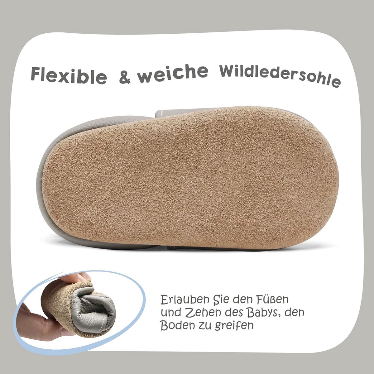 Babypantoffels, zacht leer, babypantoffels, zacht leer, eerste stapjes, baby