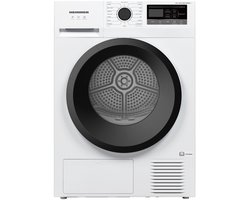 Heinner HHPD-M8N13PBKE++ Warmtepompdroger - 8 kg - 16 Programma’s - LED-display - Anti-kreuk - Trommelverlichting - 5 Jaar Garantie