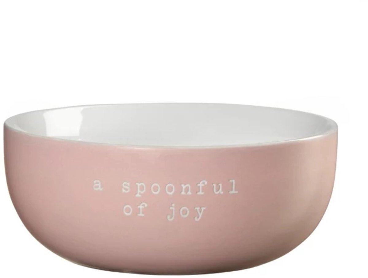 Asa Hey bowl D16cm H6.5cm 'a spoonful of joy'