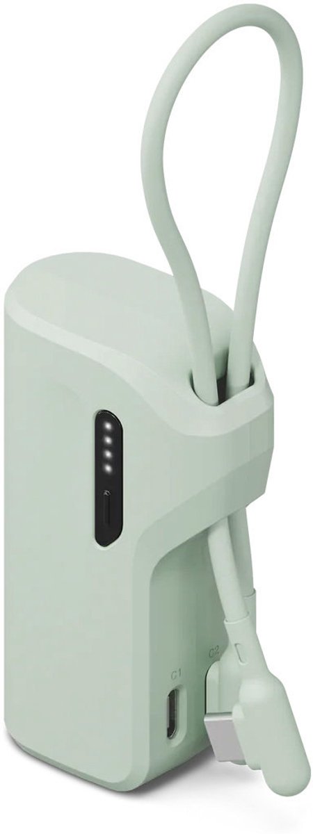 Cygnett Dual USB-C Powerbank 5.000 mAh 20W - Mint