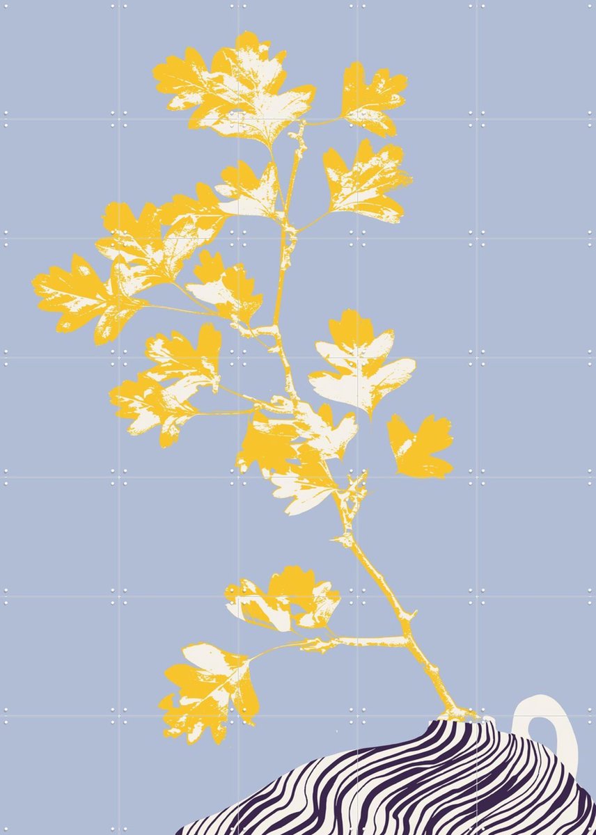 IXXI Hawthorn Still Life, Annick & Various - 100 x 140 cm - Gratis ophangtool - Grote wanddecoratie en posters - Illustraties, Trap, Gang, Woonkamer