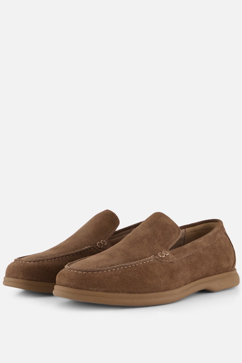 Vertice Instapppers taupe Suède - Maat 43