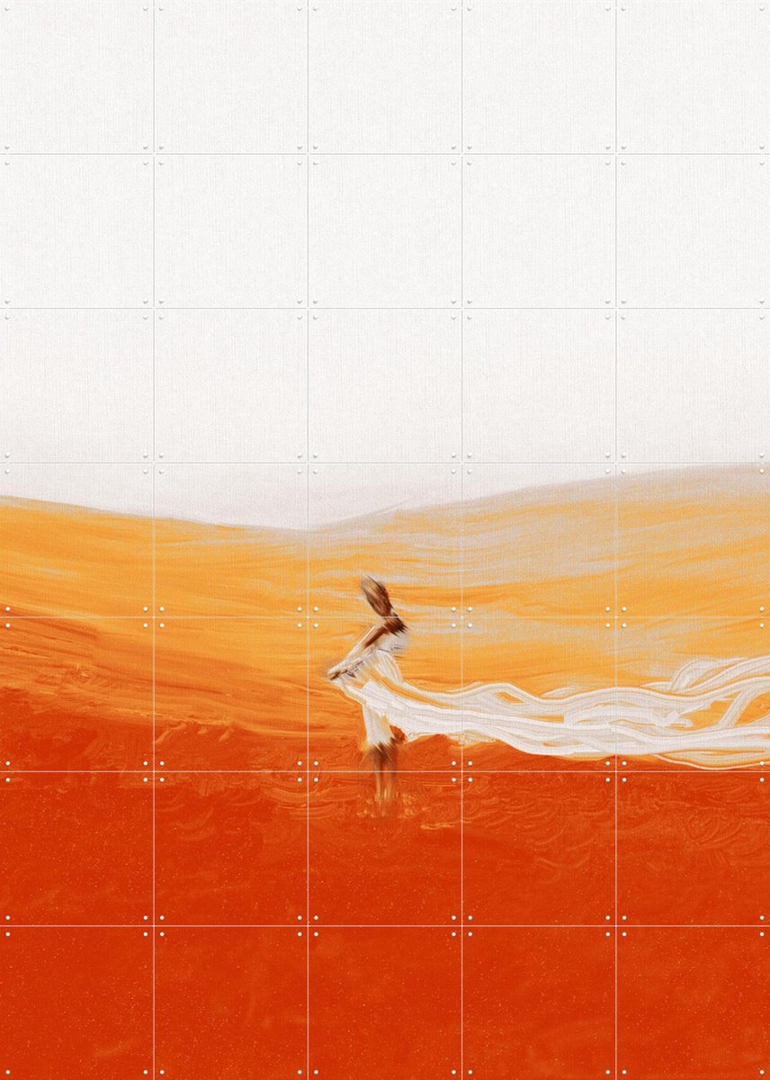 IXXI Weightless Solitude, Vineet Suresh - 100 x 140 cm - Gratis ophangtool - Grote wanddecoratie en posters - Impressionisme, Digitale Kunst