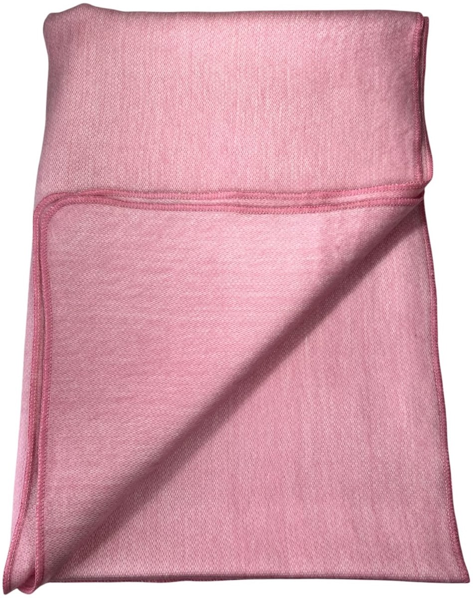 Alpaca D'Luxe Deken - Hypoallergeen - Roze - Deken van Alpaca Wol - Duurzaam - Zacht en van Kwaliteit - Luxe cadeau - Zachte warme deken - Plaid - Sustainable - Duurzaam cadeau - Alpaca wollen plaid - Anti-allergie - Comfortabel - Zacht voor de huid