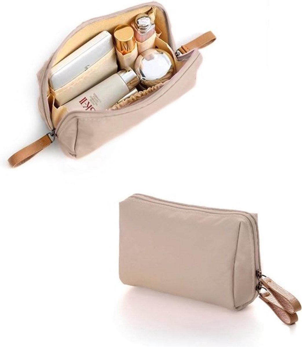 Draagbare Make-up Tas voor Vrouwen, Kleine Multifunctionele Opbergtas