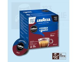 Lavazza 8275, Koffiecapsule, Espresso, 9 g, Dark roast, 54 kopjes, 54 stuk(s)