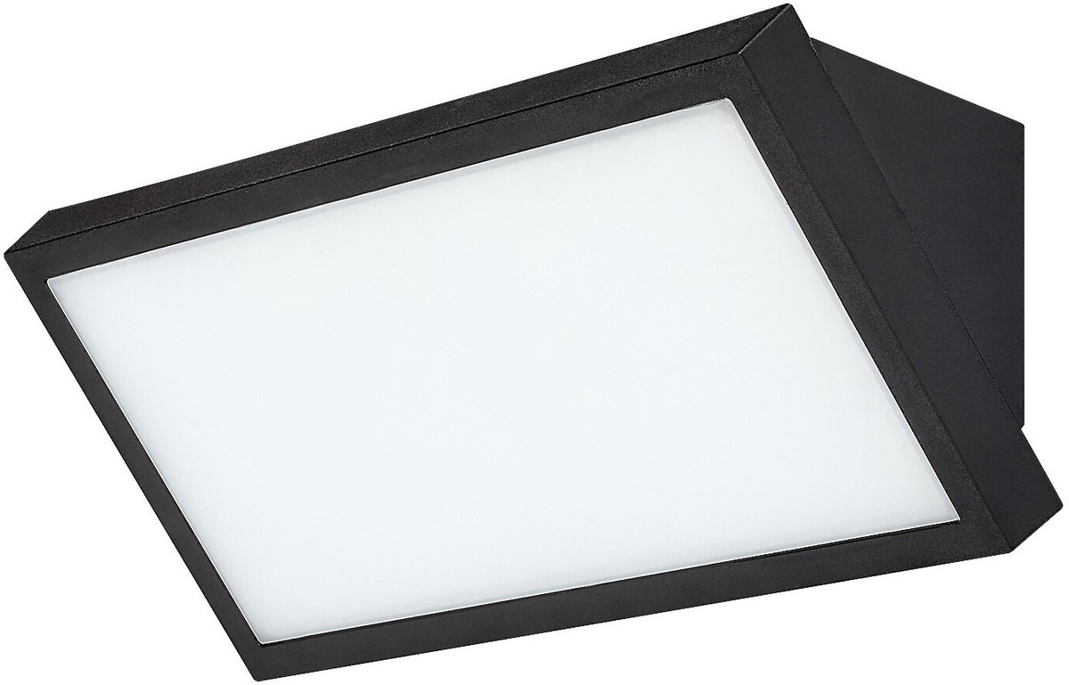 Rabalux Rapla2 LED-lamp 18 W, zwart, IP65, energieklasse F, instelbare lichtkleur 2700, 4000, 6500 K, 77150
