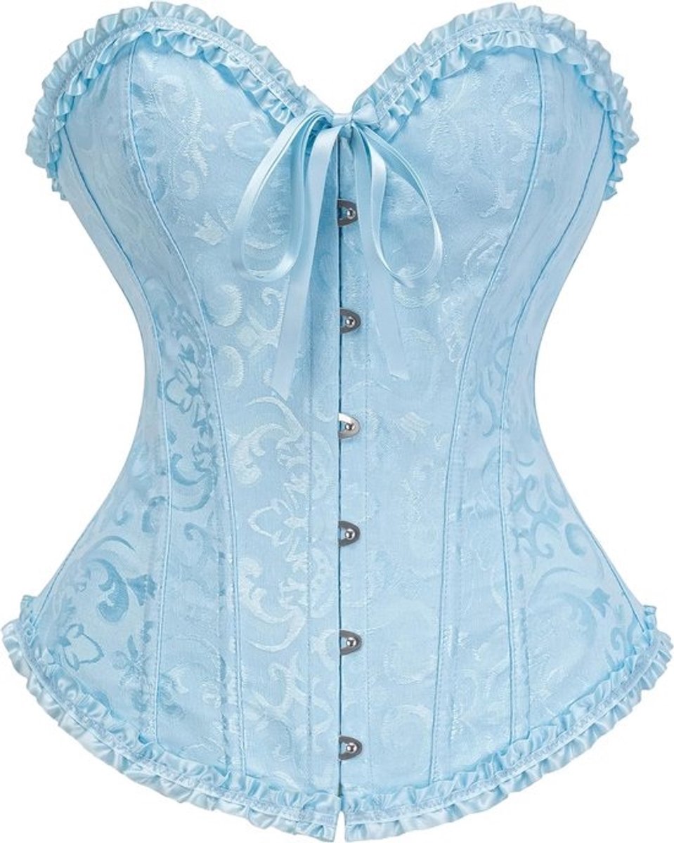 Bustier Korset - Lingerie Top - Vormgevend Lingerie - Verstelbare Vetersluiting - 35x1x25 cm
