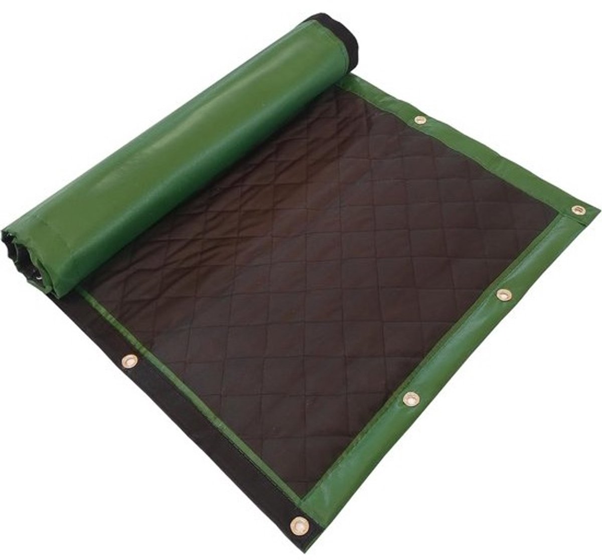 Geluidswerende Wand - Geluidsisolatie Scherm - Geluidsoverlast Reductie - Hoge Geluidsabsorptie STC 28 - 200 x 100 cm - Groen