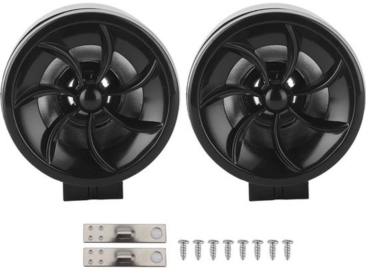 Motorfiets Luidsprekers - Audio Systeem - Muziek Luisteren - Met Lichteffect - 15cm Speaker