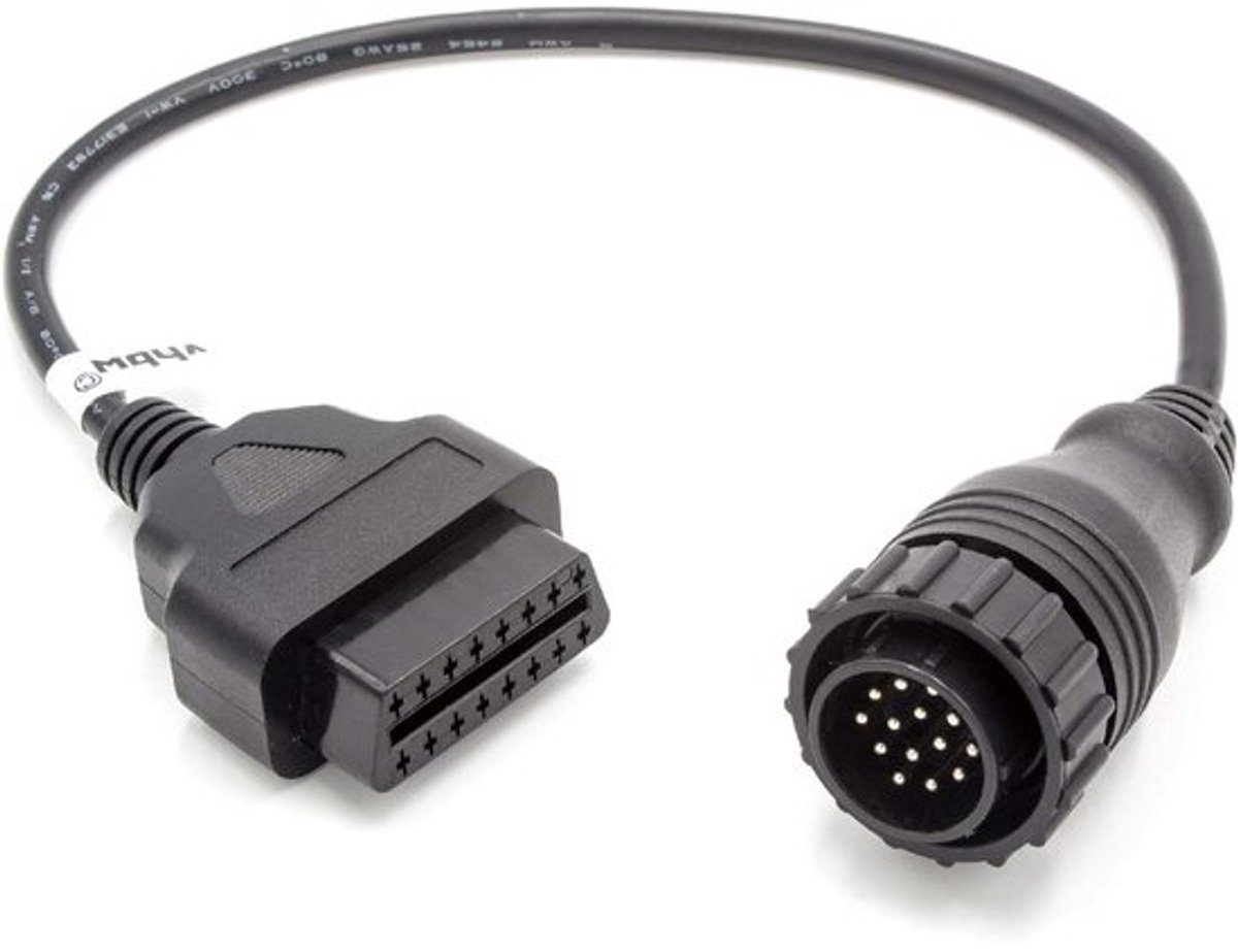 OBD1 14 Pin naar OBD2 Adapter Kabel voor Mercedes Vito, Sprinter, VW LT - 30 cm Diagnosekabel