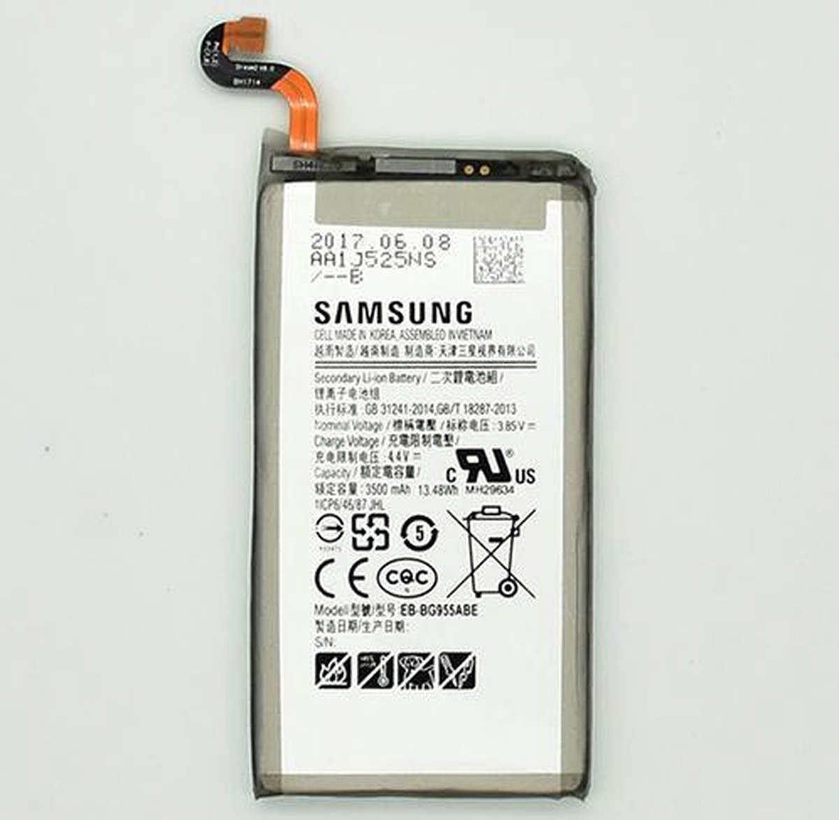 OEM kwaliteit - Battery - Accu - geschikt voor S8 Plus G955F (2017)