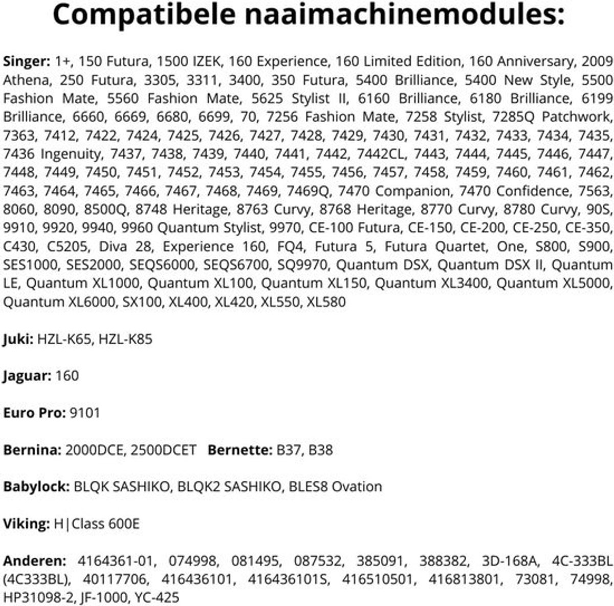 Naaimachine Pedaal - Voetregelaar - Naaien Controle - Elektrisch met Snoer - 5.5 x 9 x 13.5 cm - Zwart