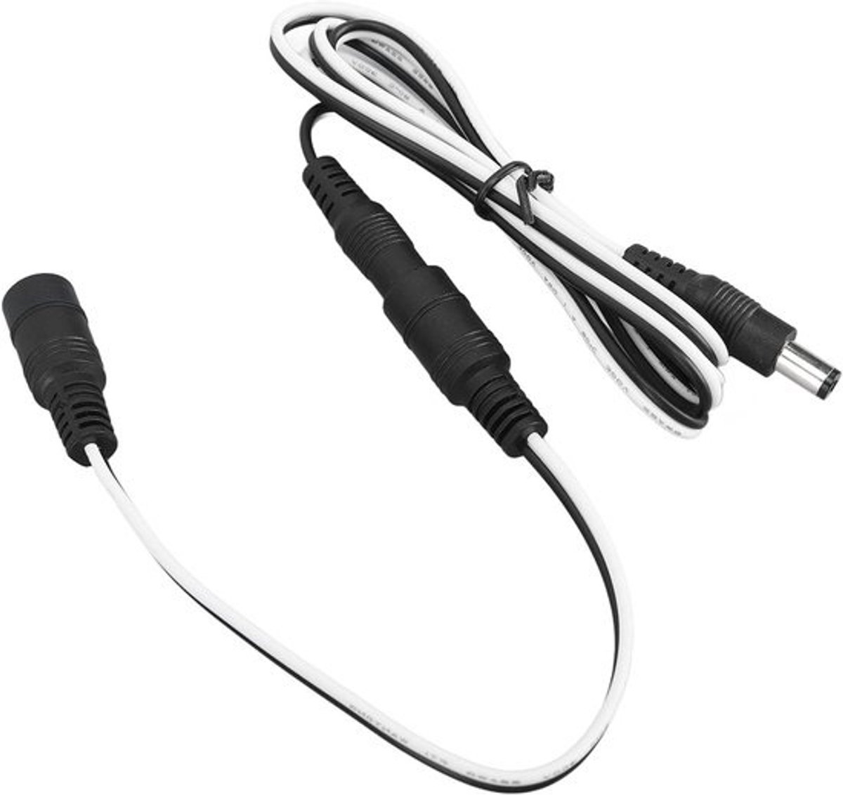 Zonnepaneel Verlengsnoer - DC Kabel Buiten - Stroom Verlengen - Veilig en Hittebestendig - 1 meter - Zwart