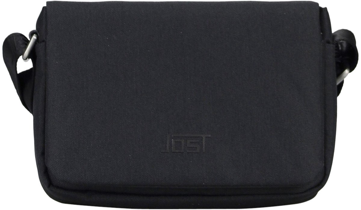 JOST schoudertas Bergen Shoulder Bag Black zwart