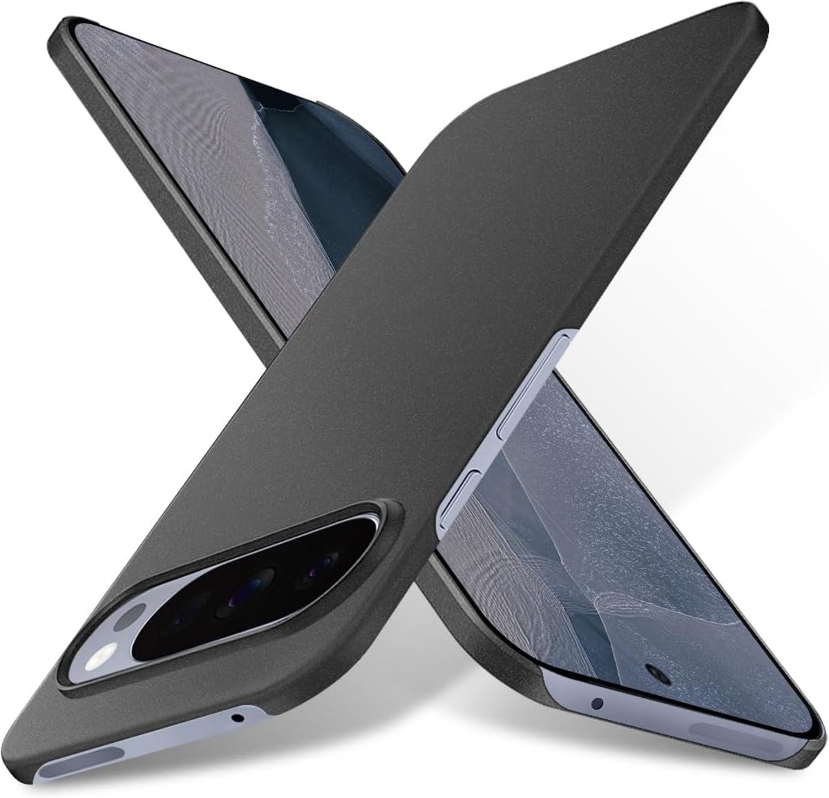 Zandarix Hoesje Geschikt voor Google Pixel 11 Pro XL - Ultralicht - Ultradun - Camerabescherming - Matte textuur - Back Cover Hoesje - Back Cover Hoesje - Zwart