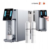 Hydrofast W100 Waterzuiveraar voor Aanrecht - RO Omgekeerde Osmose - Directe Verwarming - 8 Temperatuurstanden - 4L Watertank - Inclusief 2 Filters - Zonder Wateraansluiting - 2200W
