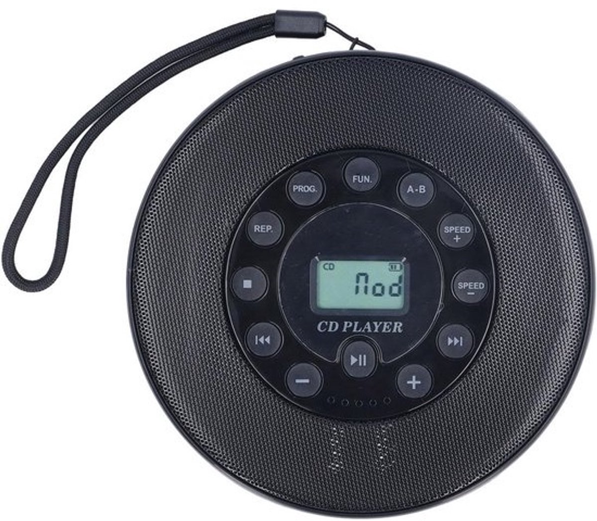 Draagbare CD Speler met Bluetooth, Ingebouwde Speaker en Oplaadbare Batterij