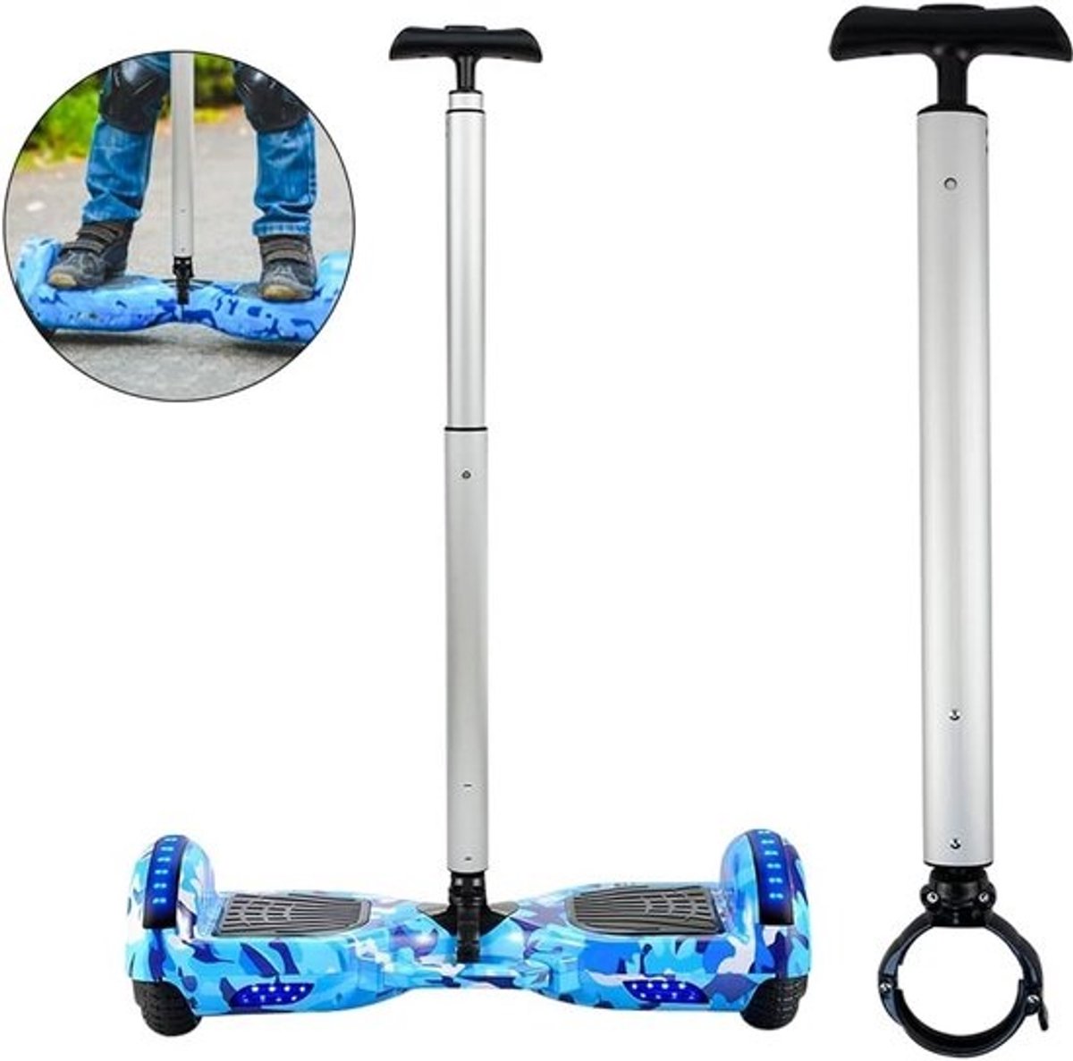 Universele Telescopische Stuurhendel voor Elektrische Zelfbalancerende Scooter 6.5 Inch