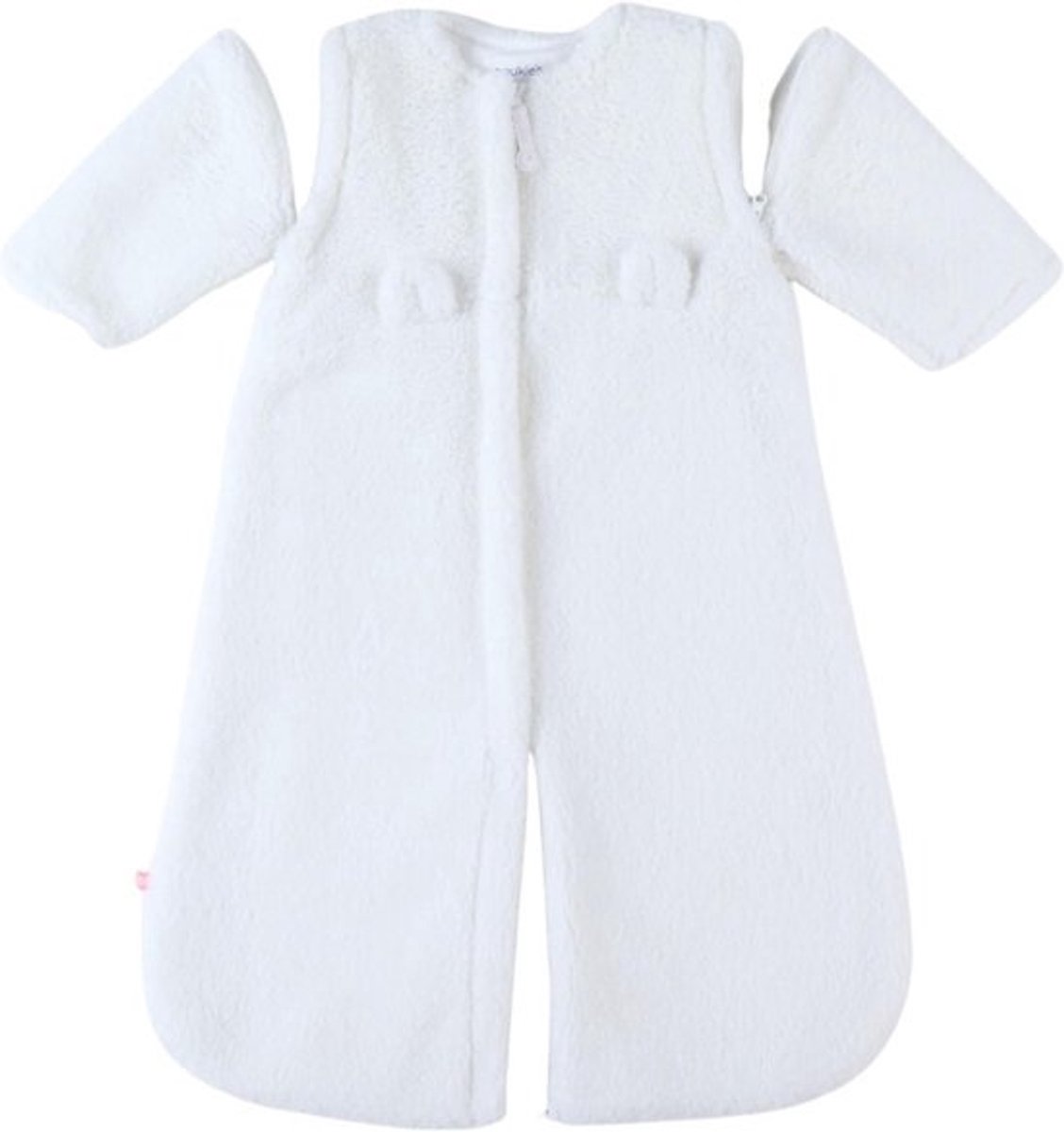 Baby Winterslaapzak 1-6 maanden (70 cm) - Warm TOG 2 tot 3,5 - Sherpa Ecru