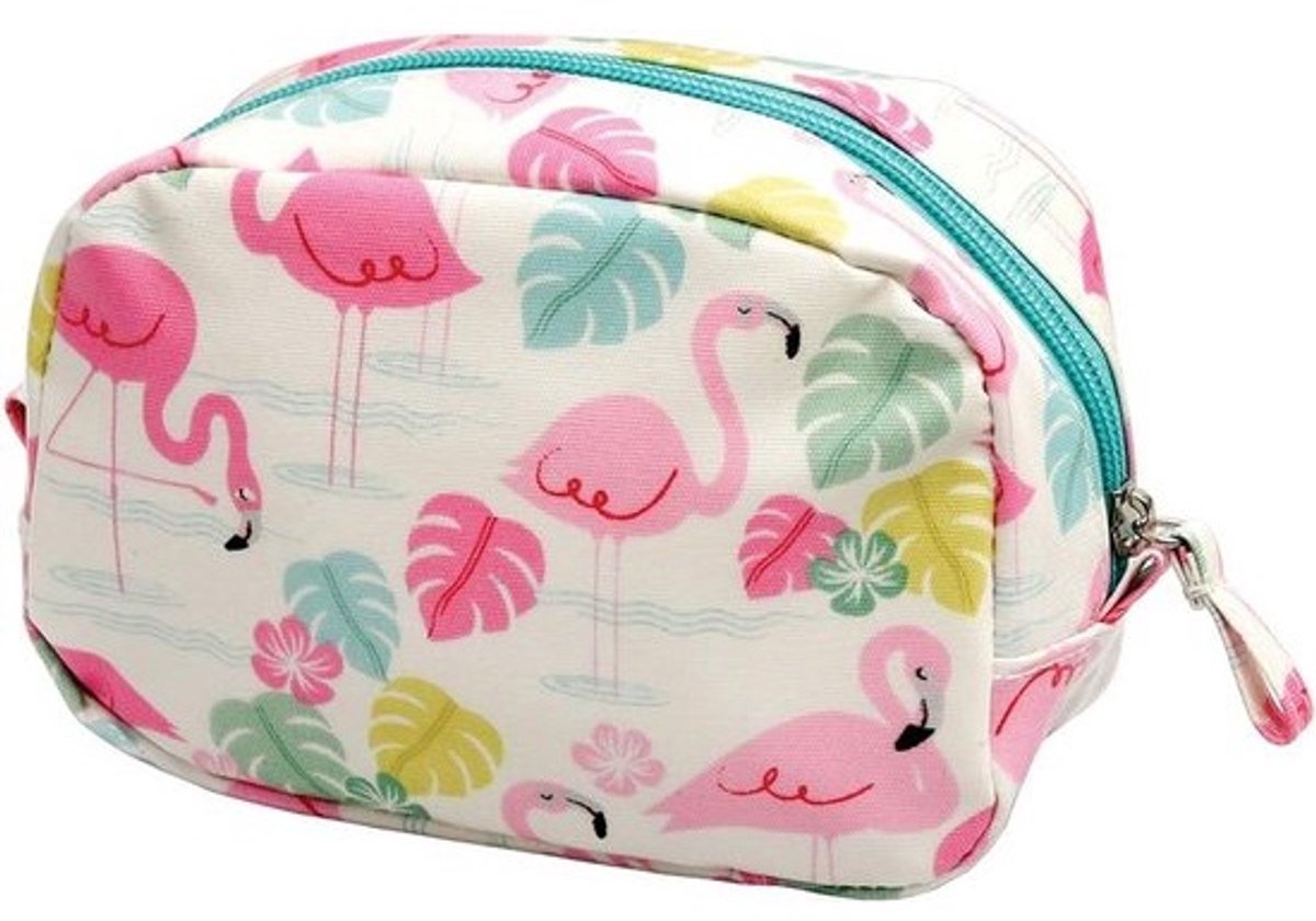 Make-up Tas Bloemen Ontwerp - Compacte Cosmetica Opbergdoos