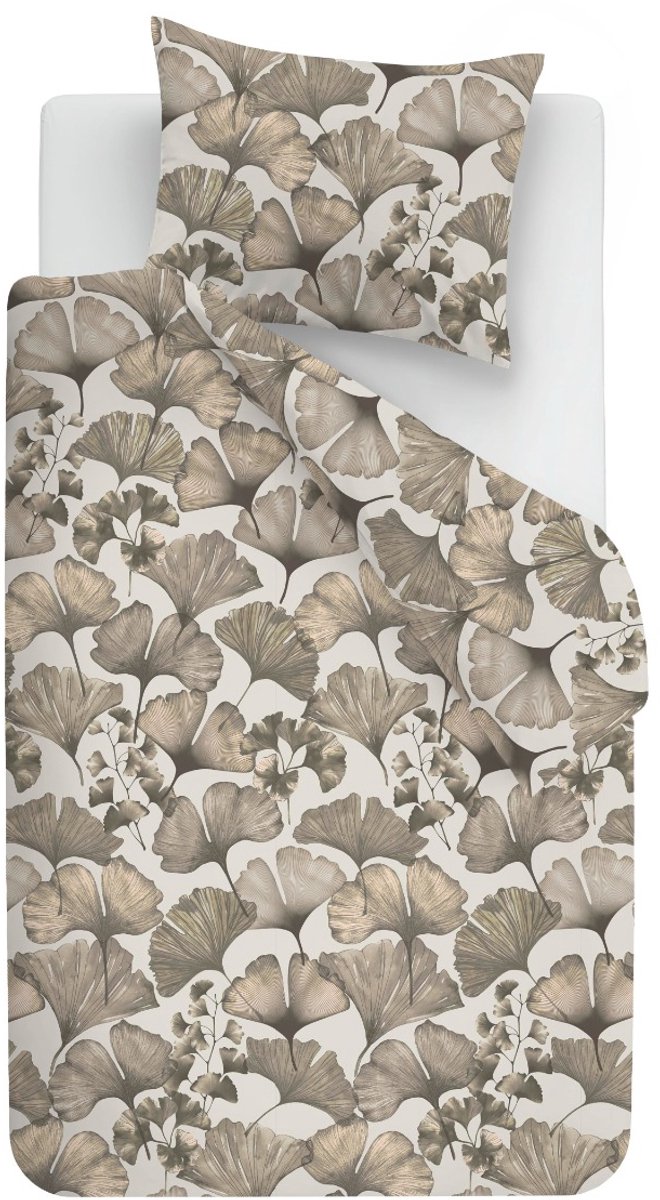Beddinghouse Ardeza Flanel Dekbedovertrek 140x200/220 - Naturel