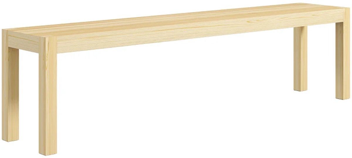 Bankje - Ruimte Voor 3 Personen - Draagvermogen Tot 330 kg - Grenenhout - 175 x 33 x 45 cm