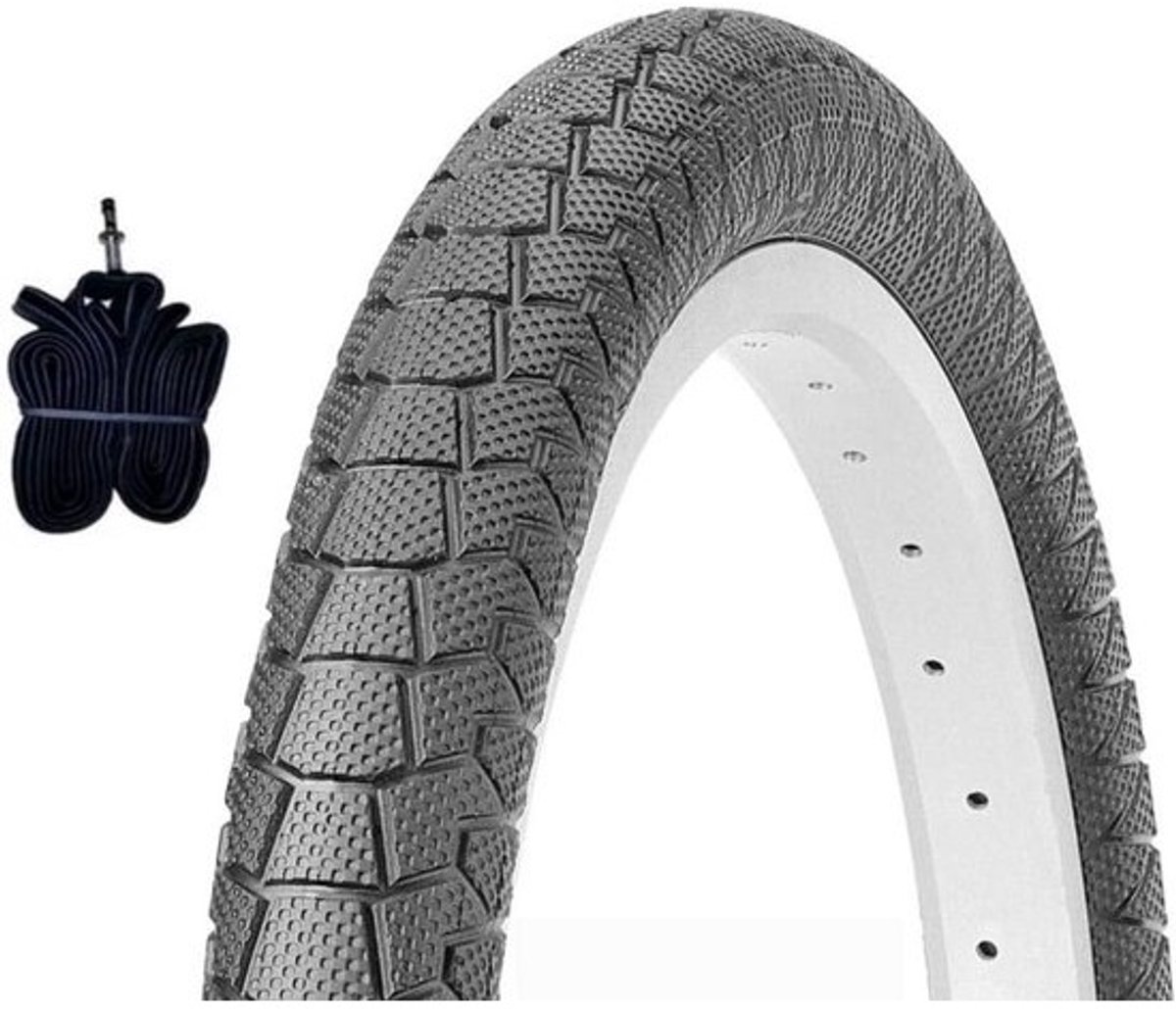 Vaste fietsband voor kinderfietsen en BMX 20x1.95 (50-406)