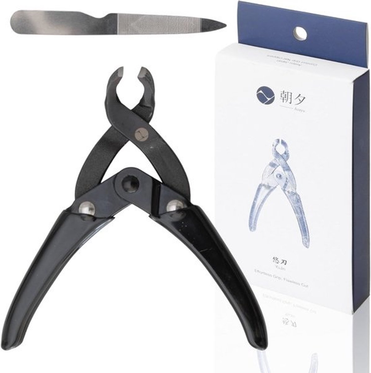 Precision Nagelknipper voor Dikke en Ingegroefde Nagels - Ergonomisch Ontwerp voor Senioren