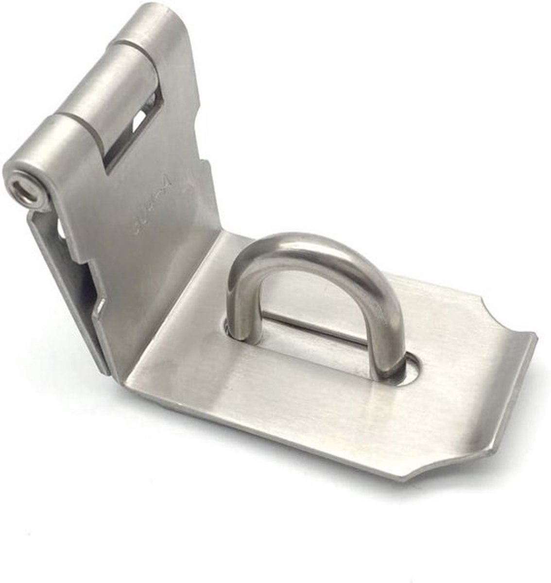 90 Graden Heavy Duty Veiligheids Overval Slot voor Hangslot - Roestvrij Staal Zilver