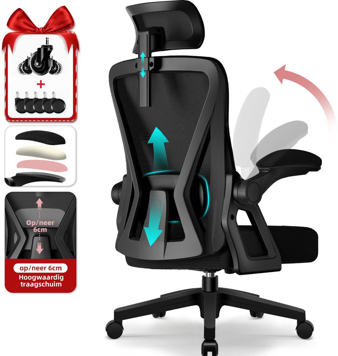 Hiaonyx bureaustoel-ergonomische